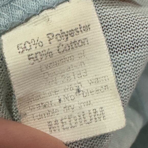 Vintage 70s Seesaw Graphic Nightshirt Nightgown Sheer Novelty Graphic SZ Medium - Picture 7 of 7